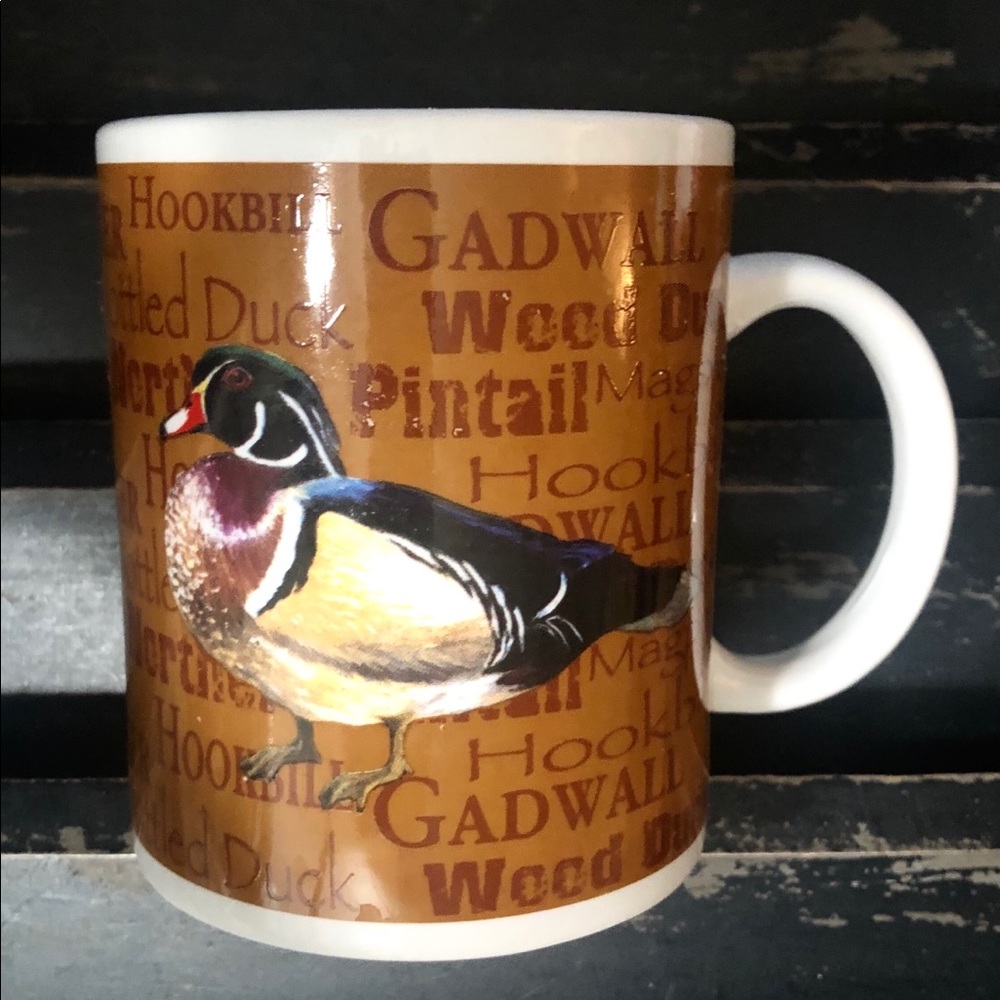 Outdoor Adventures Field & Stream Duck Breed Coffee Mug Cup